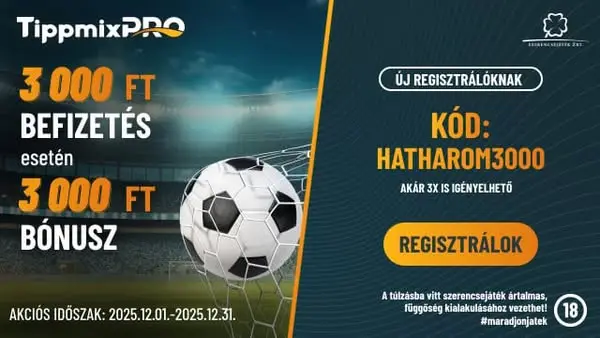 Кадр рекламы Hathárom - Ajánlatok