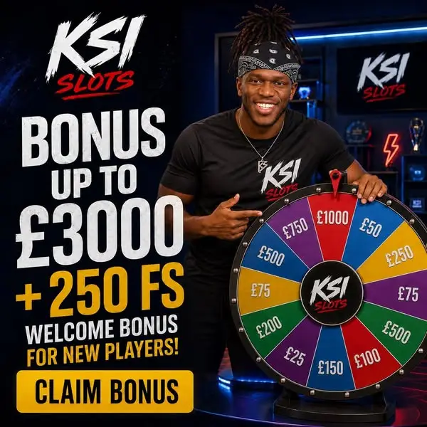 Кадр рекламы KSI Casino