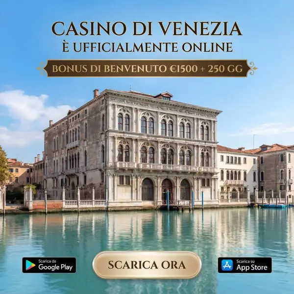 Кадр рекламы Casinò di Venezia