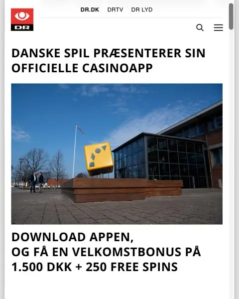 Кадр рекламы Danske spil