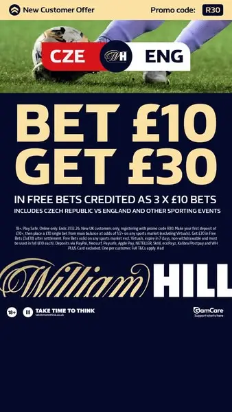 Кадр рекламы William Hill