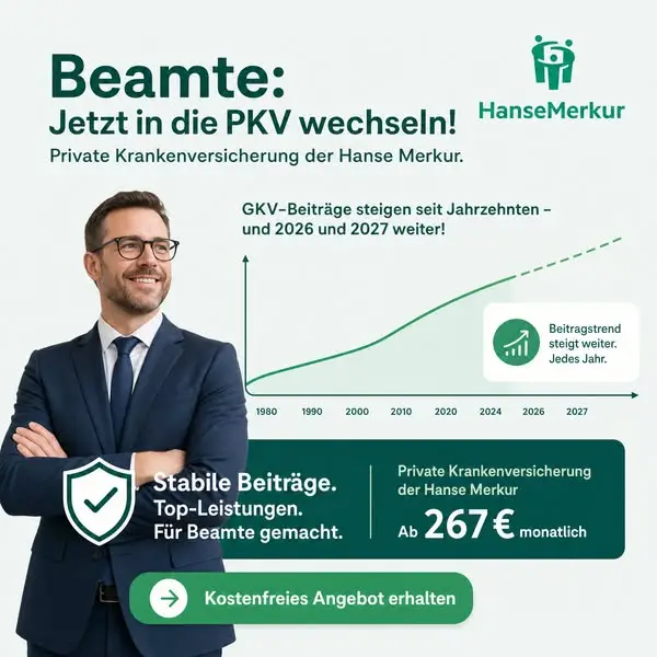 Кадр рекламы HanseMerkur Direkt