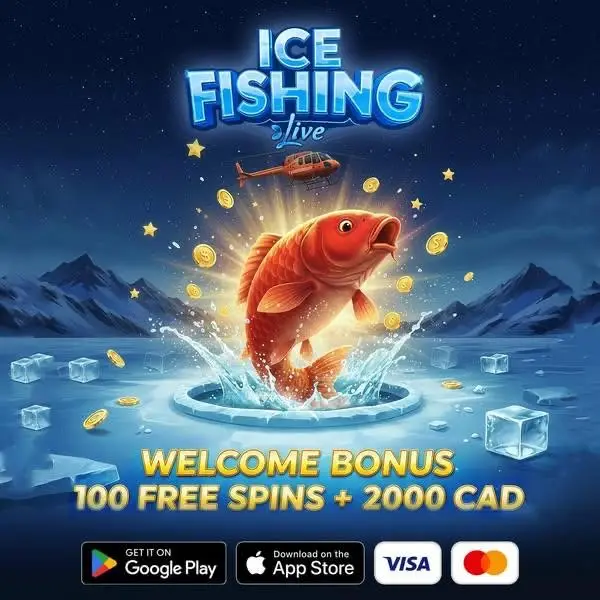 Кадр рекламы Ice Jackpot