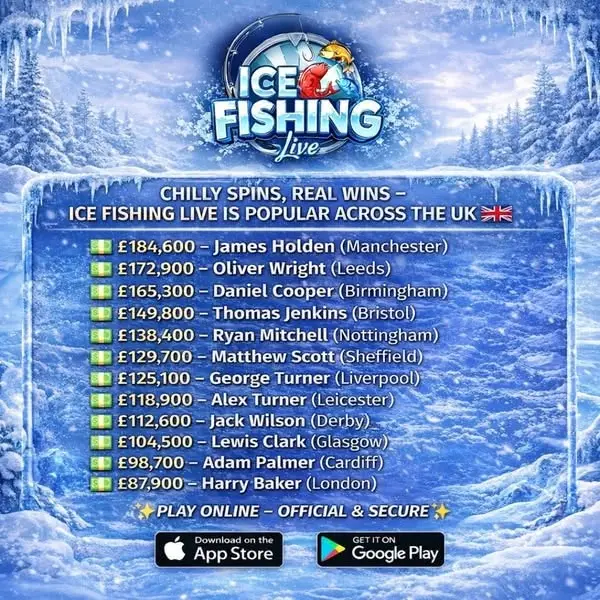 Кадр рекламы Ice Fishing Live: BIG RED