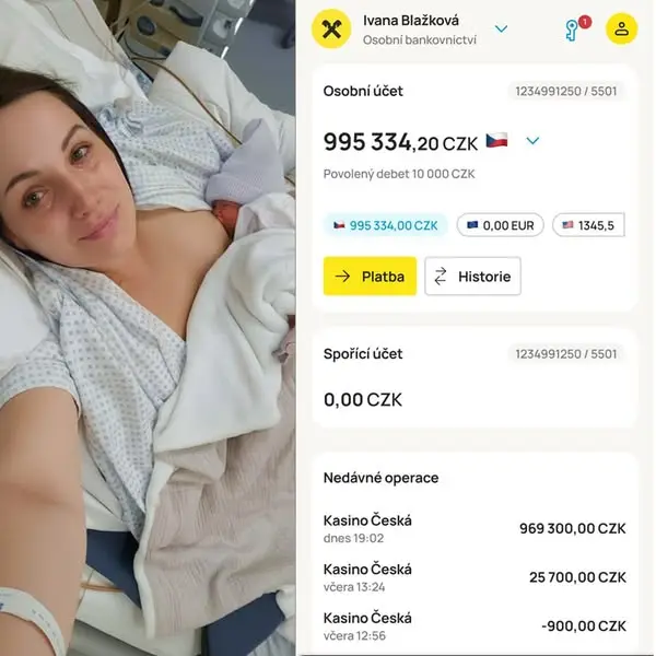 Кадр рекламы Ivana Blažková