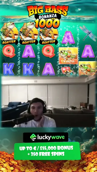 Кадр рекламы Luckywave