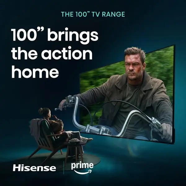 Кадр рекламы Hisense