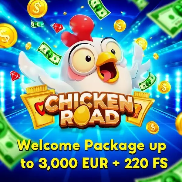 Кадр рекламы Chiken Road