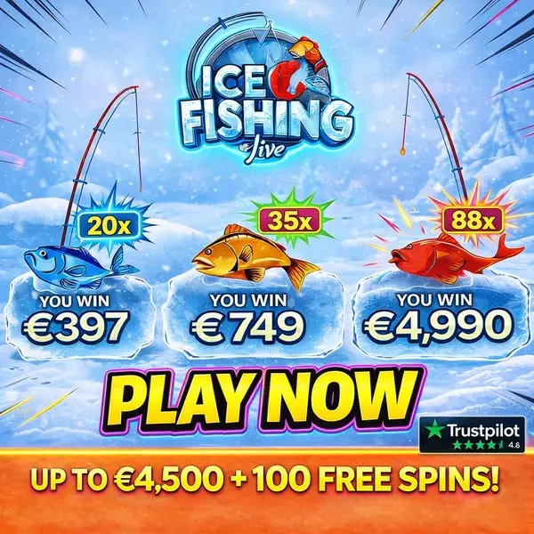 Кадр рекламы Ice Fishin