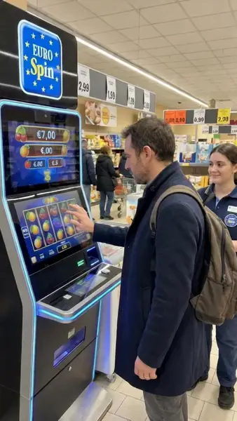 Кадр рекламы Eurospin Slot