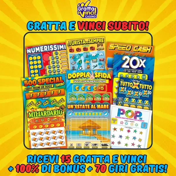 Кадр рекламы Gratta e Vinci
