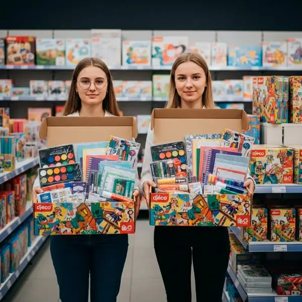 Кадр рекламы Centre d'art pour enfants