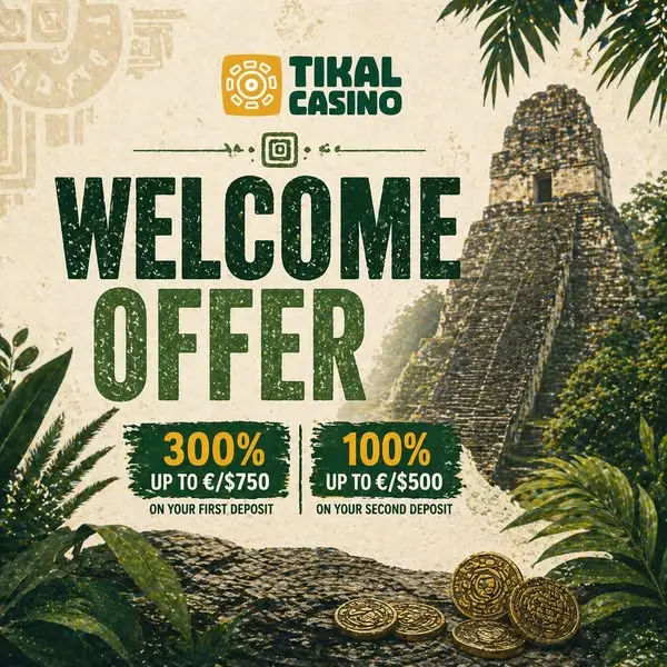 Кадр рекламы Tikal Casino