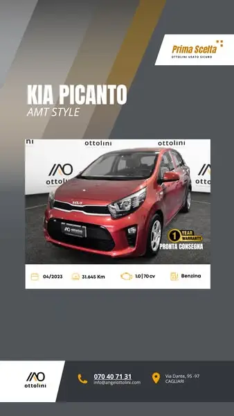 Кадр рекламы Concessionaria Ottolini Cagliari