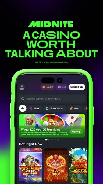 Кадр рекламы Midnite Bet
