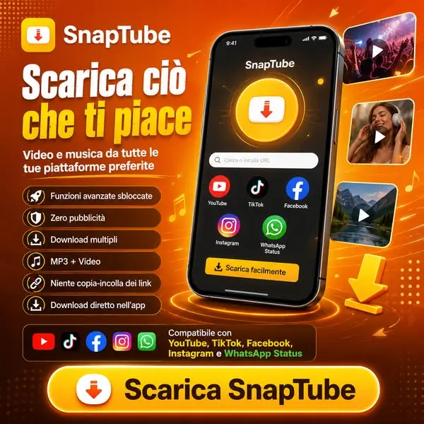 Кадр рекламы Snap-Tube
