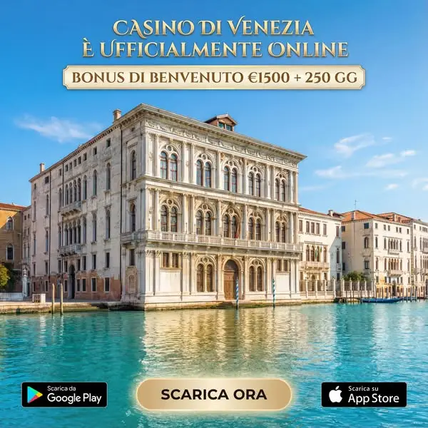 Кадр рекламы Casinò di Venezia