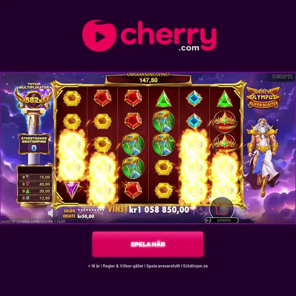 Кадр рекламы Cherry.com