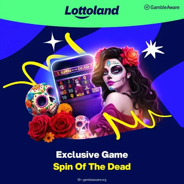 Кадр рекламы Lottoland UK