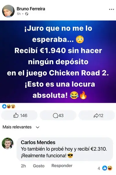 Кадр рекламы Chicken Road 2