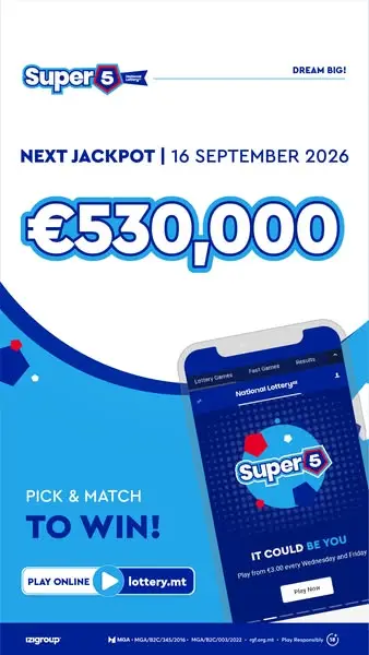 Кадр рекламы National Lottery (MT)