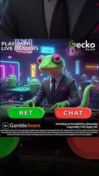 Кадр рекламы GeckoPlay Casino