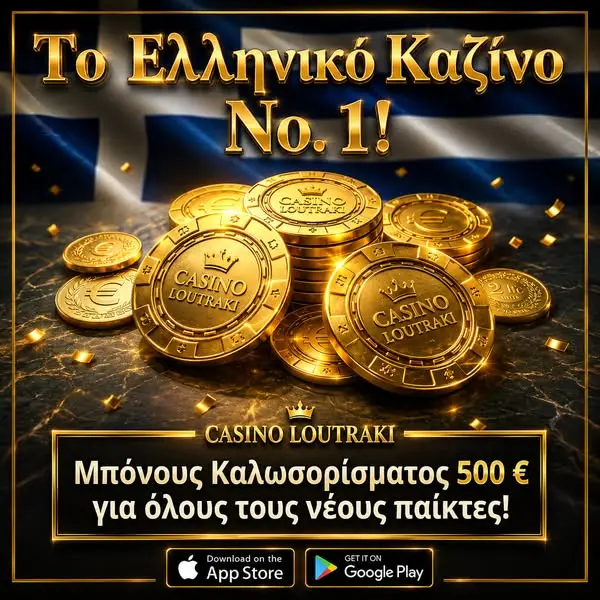 Кадр рекламы Loutraki Ελίτ Κοινωνία
