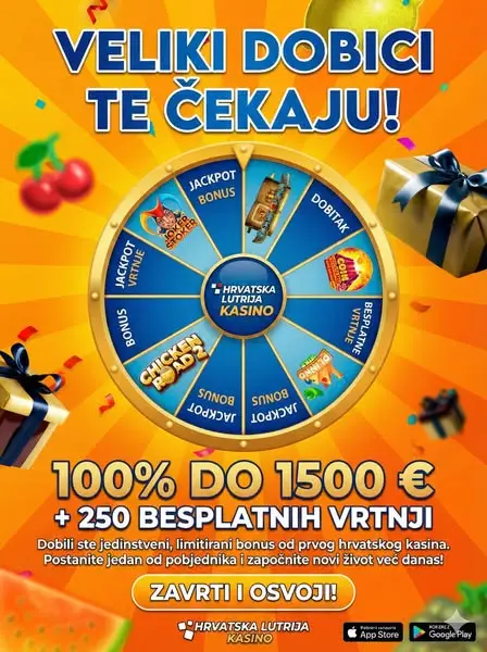 Кадр рекламы Hrvatska Lutrija 