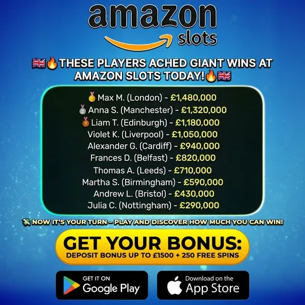 Кадр рекламы Amazon Slots