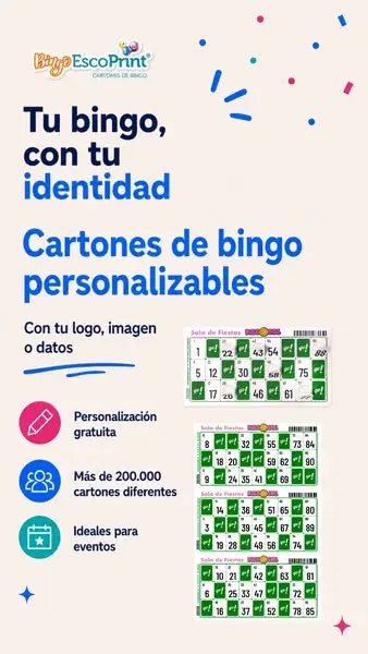 Кадр рекламы Bingo Escoprint