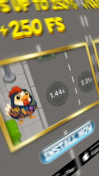 Кадр рекламы ChickZone