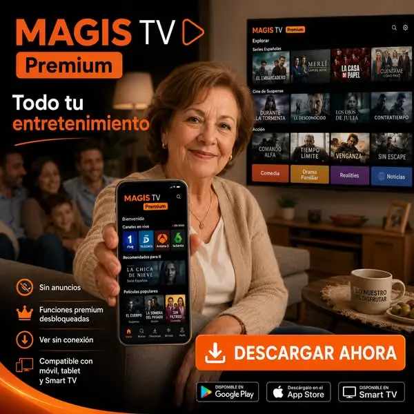Кадр рекламы Magis-TV