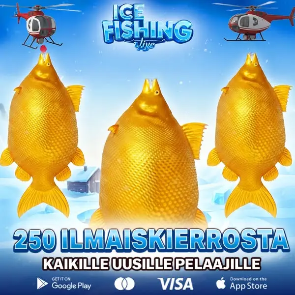Кадр рекламы Ice Fishing Live