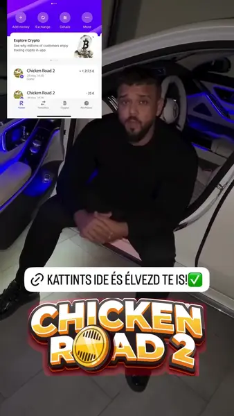 Кадр рекламы Chicken Road