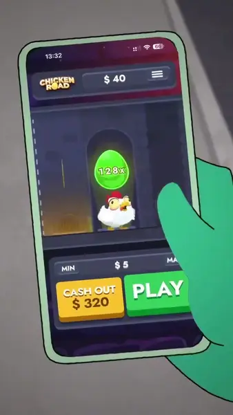 Кадр рекламы Chicken Road 2.0