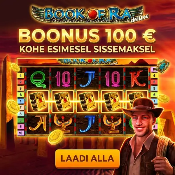 Кадр рекламы Book of Ra