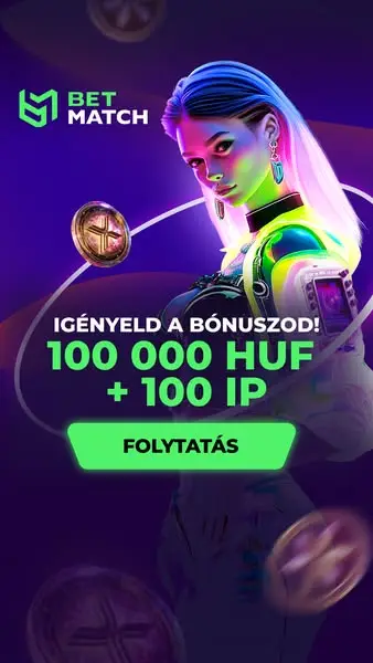 Кадр рекламы BetMatch HU