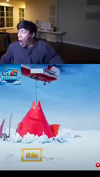 Кадр рекламы Iсе Fishing