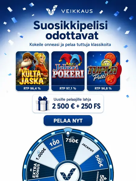 Кадр рекламы Klassiset Slotit