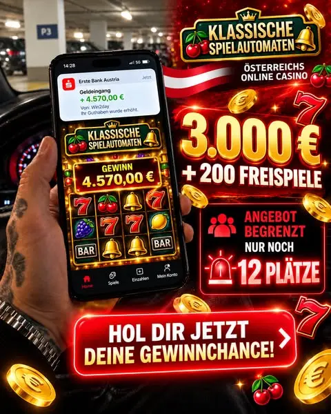Кадр рекламы Klassische Spielautomaten