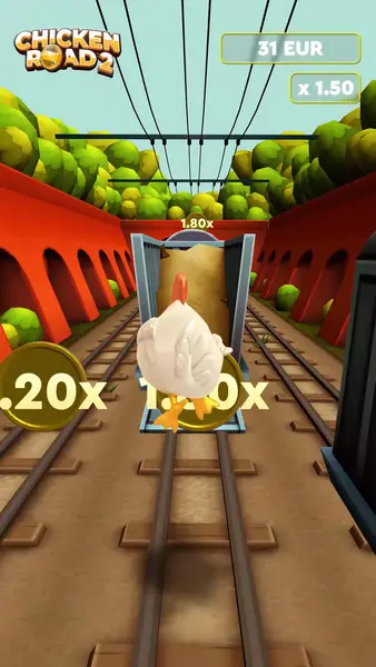 Кадр рекламы Chicken Road