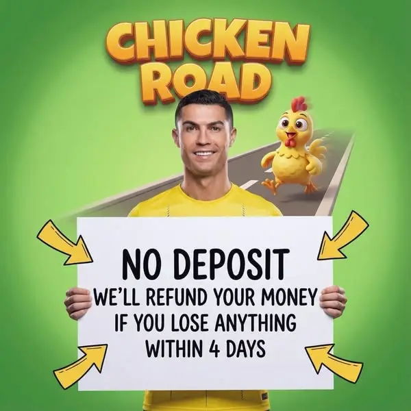 Кадр рекламы Chicken road