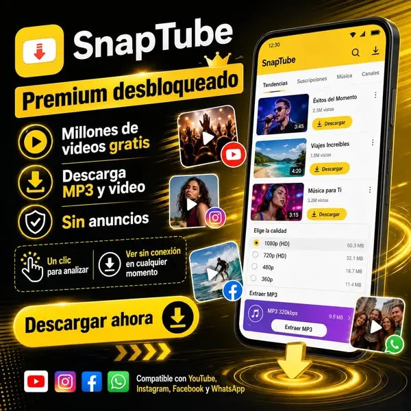 Кадр рекламы Snap-Tube