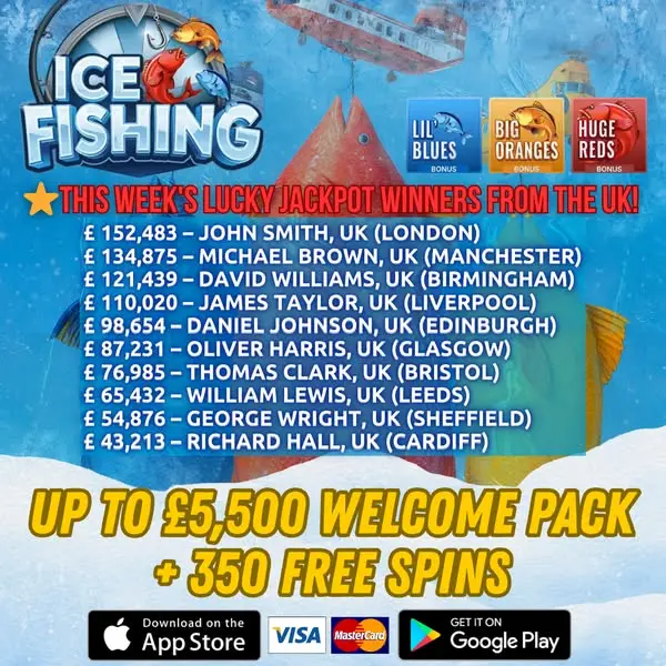 Кадр рекламы Fishin’ Big Wins