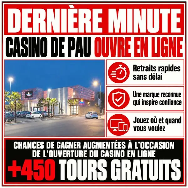 Кадр рекламы Casino de Pau