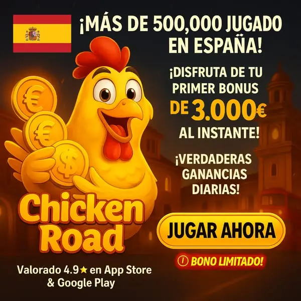 Кадр рекламы Chicken Road