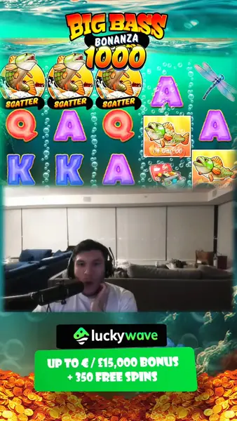 Кадр рекламы Luckywave