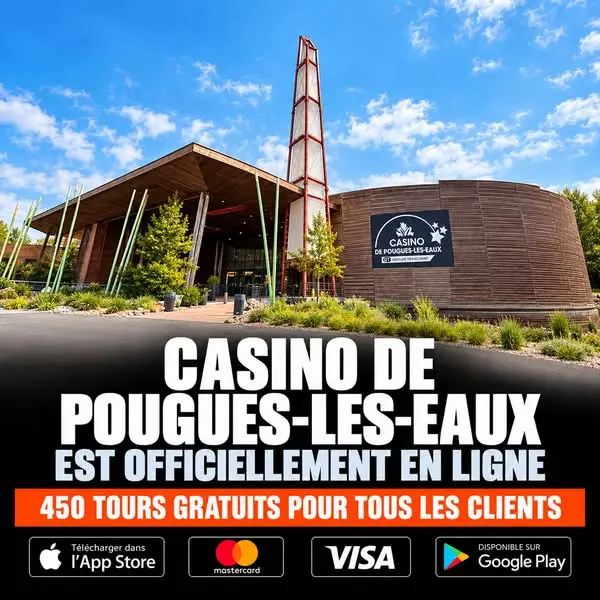 Кадр рекламы Casino Pougues Les Eaux