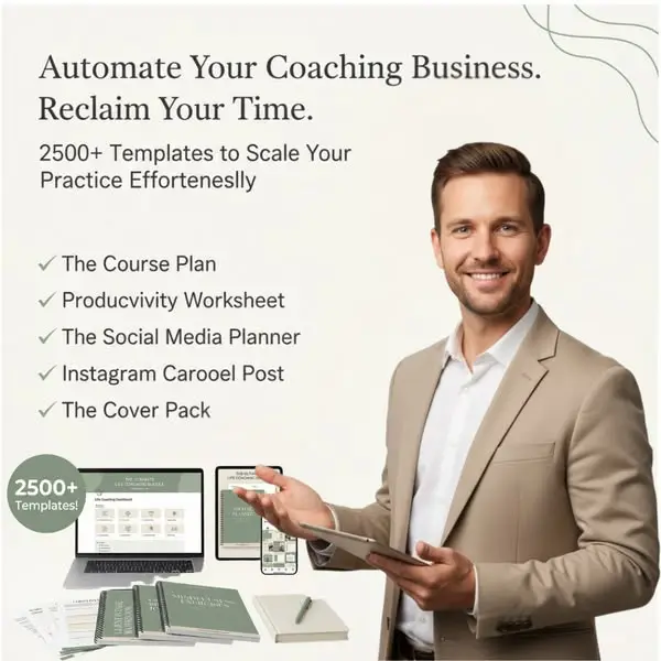 Кадр рекламы Life Coaching Kit Pro