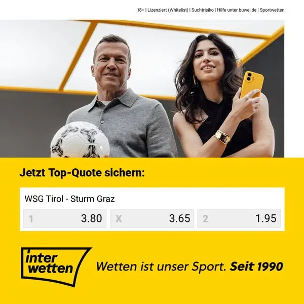 Кадр рекламы Interwetten
